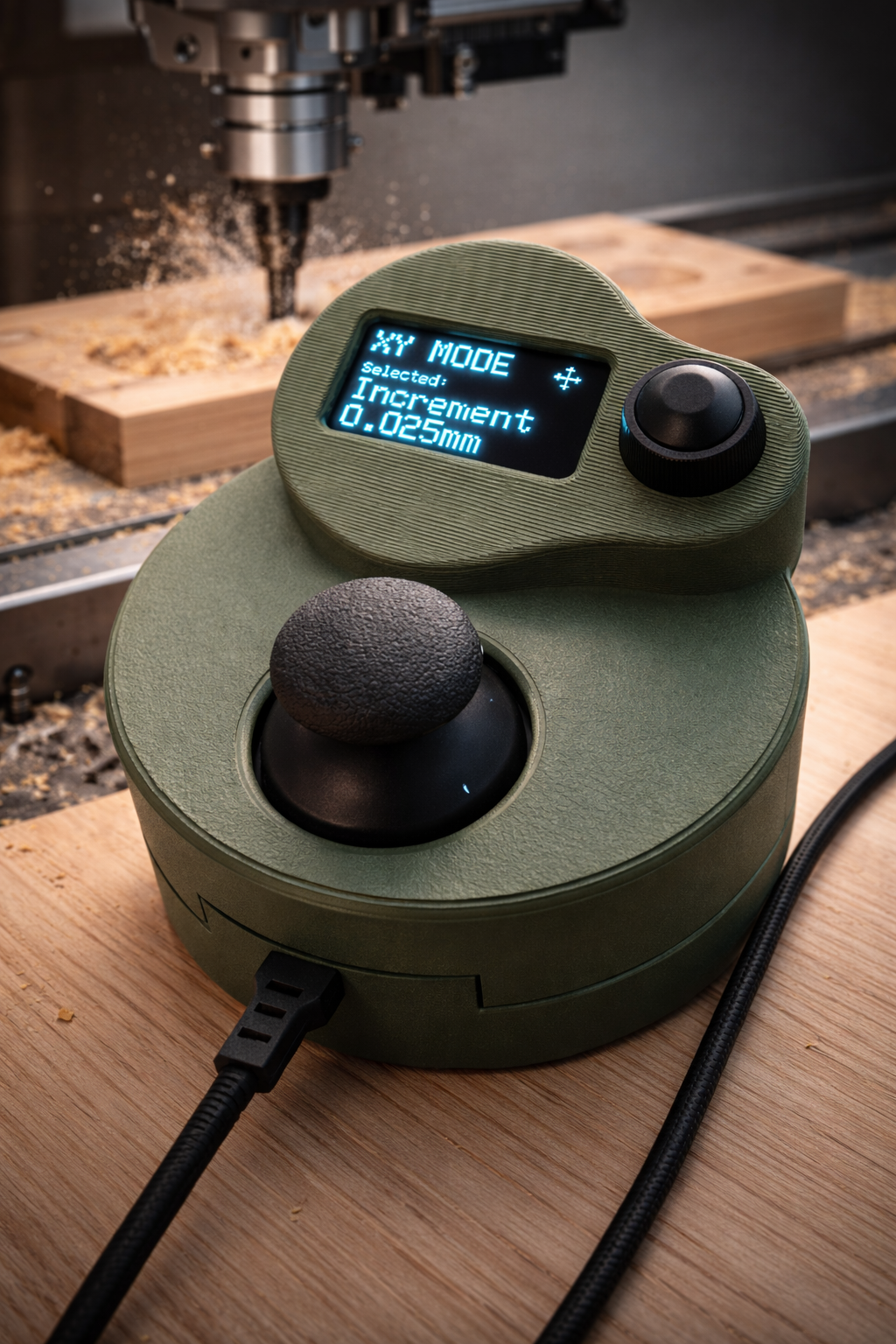 Custom Shapeoko CNC Jog Controller